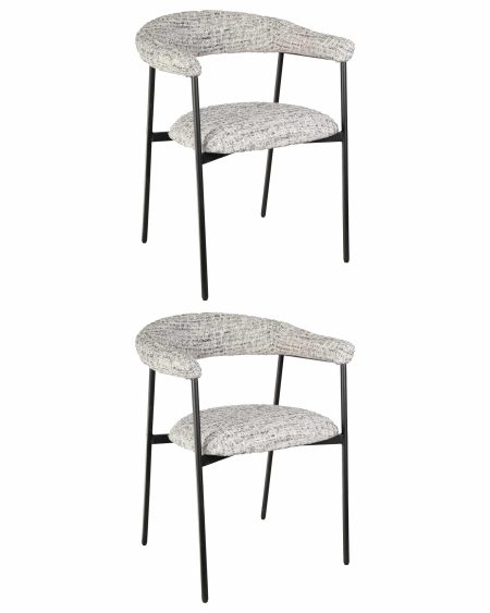 Стул обеденный Toko светло-серый 2 шт.