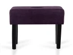 Табурет мягкий Handy черный, фиолетовый — изображение 2