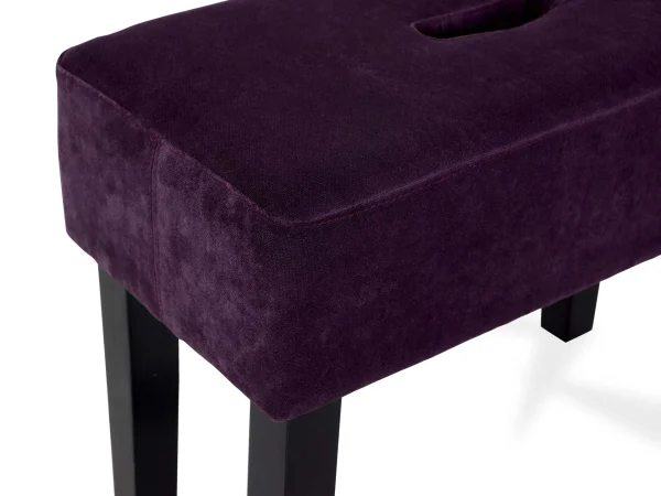 Табурет мягкий Handy черный, фиолетовый — изображение 3