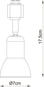 Трековый светильник Arte Lamp GALA A3156PL-1WH — изображение 3