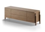 Тумба Basic 2 двери 2 ящика ширина 170 см (натуральный дуб)