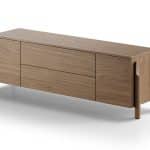 Тумба Basic 2 двери 2 ящика ширина 170 см (натуральный дуб)