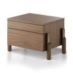 Тумба прикроватная Basic 2 ящика ширина 60 см (натуральный дуб)