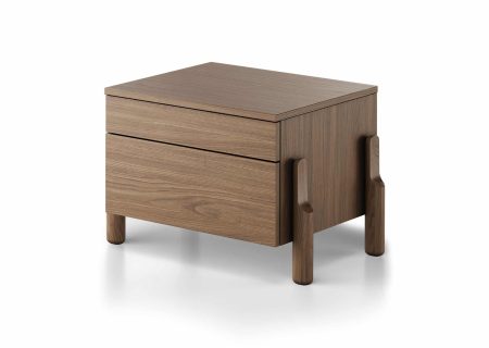 Тумба прикроватная Basic 2 ящика ширина 60 см (натуральный дуб)