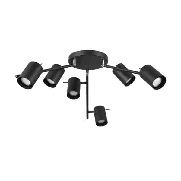 Уценка SL597.402.06 Светильник потолочный ST-Luce Черный/Черный GU10 6*7W Потолочные светильники — изображение 2