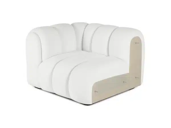 Завершение левое Valvori белый — изображение 2