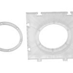 Рамка скрытого монтажа для встраиваемых светильников с наружным D 80-90мм Crystal Lux CLT 099 D80-90