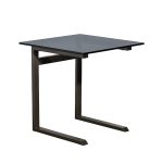 57EL-11011 Стол журнальный приставной серый