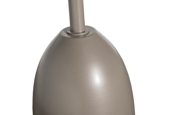 57EL-17012 Стол журнальный, керамика Augustus Gray d48*55см — изображение 3