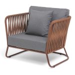 "Багамы" кресло плетеное из роупа