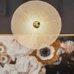 Бра Tan Tan A1053/10 см металл хром + 1125/90 см натуральный ротанг — изображение 4