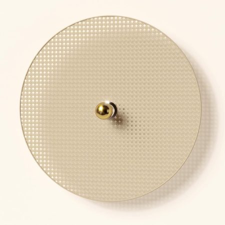 Бра Tan Tan A1053/10 см металл хром + 1125/90 см натуральный ротанг