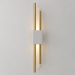 Бра Crystal Lux CARTA AP6W LED WHITE/BRASS