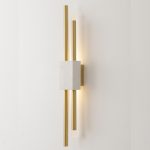 Бра Crystal Lux CARTA AP6W LED WHITE/BRASS — изображение 4