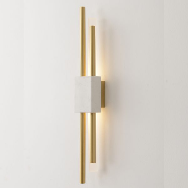 Бра Crystal Lux CARTA AP6W LED WHITE/BRASS — изображение 4