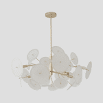 Люстра Crystal Lux DANDELION SP10 GOLD