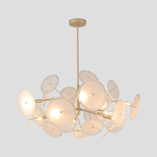 Люстра Crystal Lux DANDELION SP10 GOLD — изображение 4