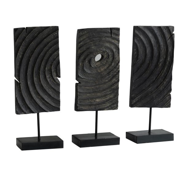 Декор для интерьера деревянный, фигурка абстракция АМУРТА ГАРАХА Триединство 2 — изображение 3