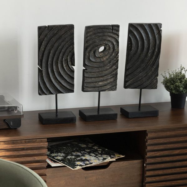 Декор для интерьера деревянный, фигурка абстракция АМУРТА ГАРАХА Триединство 2 — изображение 5