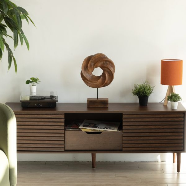 Декор для интерьера деревянный, фигурка абстракция АМУРТА ПАНЧ — изображение 4