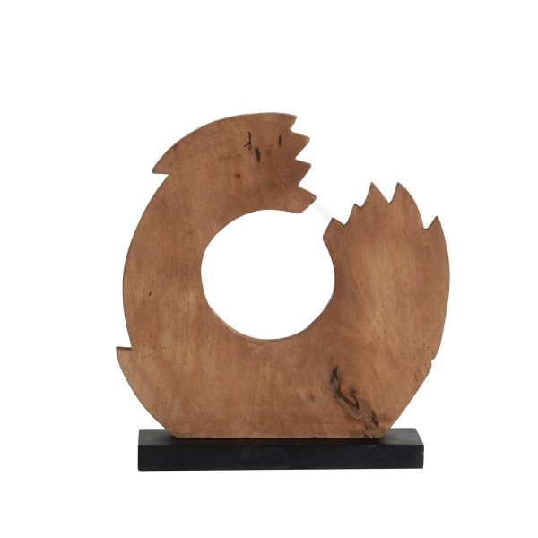 Декор для интерьера деревянный, фигурка абстракция АМУРТА САТ — изображение 3