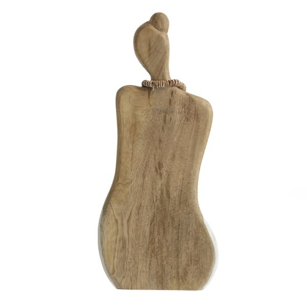 Декор для интерьера деревянный, фигурка девушка ЧИТРА ЧХАХ — изображение 3