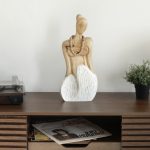 Декор для интерьера деревянный, фигурка девушка ЧИТРА ЧХАХ — изображение 5