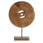 Декор для интерьера деревянный, фигурка круглая АМУРТА ЧАР — изображение 3