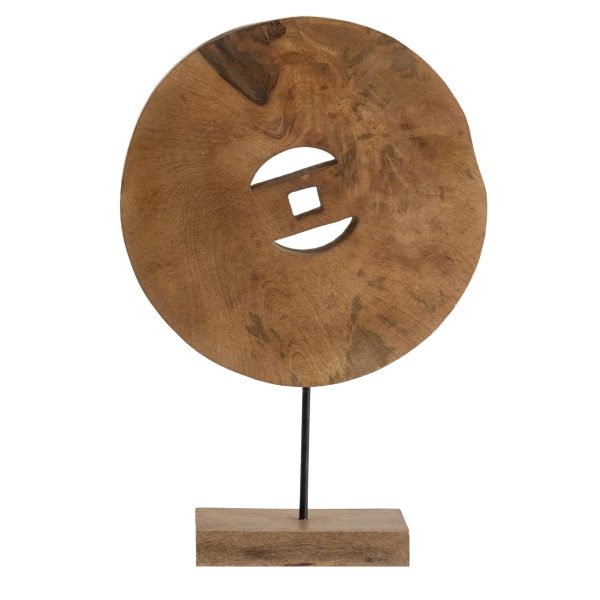 Декор для интерьера деревянный, фигурка круглая АМУРТА ЧАР — изображение 3