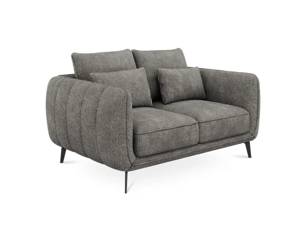 Диван Amsterdam двухместный серый — изображение 2