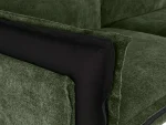 Диван Barcelona 2-местный зеленый, черный — изображение 4