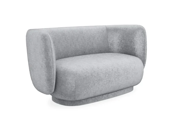 Диван Lucca 2-х местный светло-серый — изображение 2