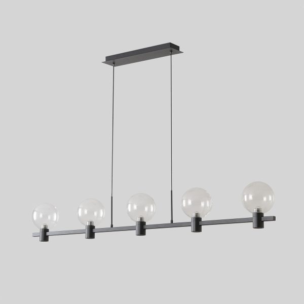 Светильник подвесной Crystal Lux DUET SP35W LED BLACK — изображение 4