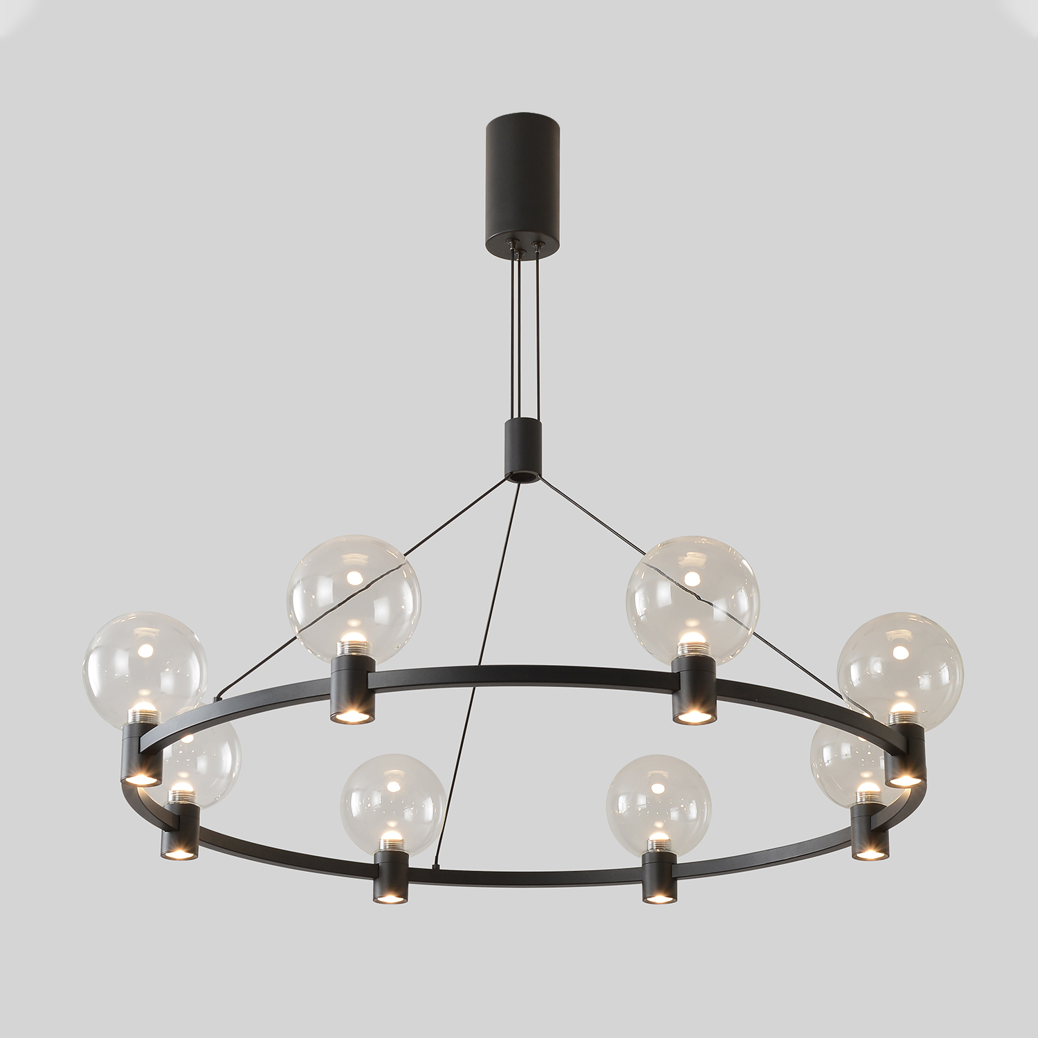 duet_sp56w_led_black Люстра Crystal Lux DUET SP56W LED BLACK