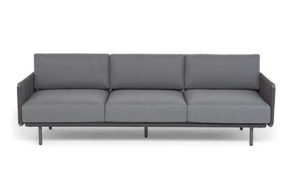 роуп темно-серый круглый