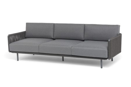 "Джелло" диван 3-местный плетеный из роупа