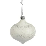 Елочное украшение Foil White