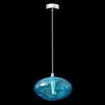 Светильник подвесной Crystal Lux FORMLESS SP1 BLUE — изображение 2
