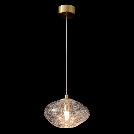 Светильник подвесной Crystal Lux FORMLESS SP1 TRANSPARENT