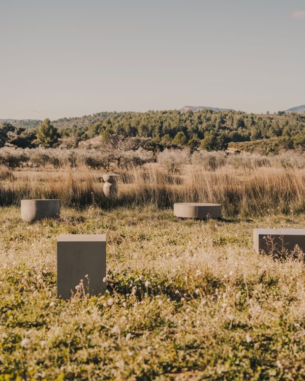 Garbet Круглый приставной столик из цемента Ø 32 см — изображение 2