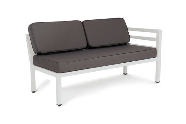 "Глория" модуль диванный левый, каркас из алюминия — изображение 3