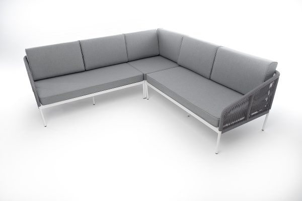 каркас алюминий белый