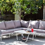 "Канны" модульная угловая лаунж-зона из роупа (веревки)