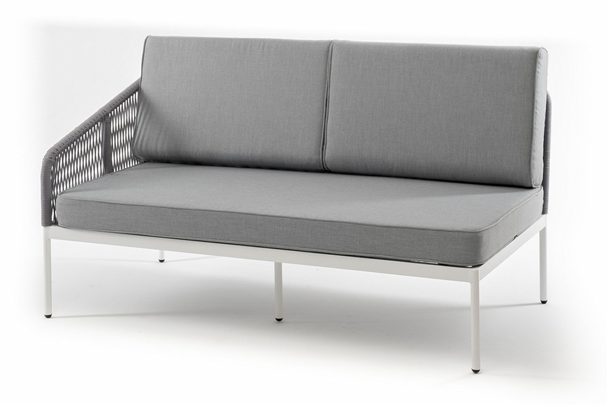 "Канны" правый модуль плетеный из роупа "Канны" правый модуль плетеный из роупа