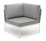 "Канны" угловой модуль плетеный из роупа