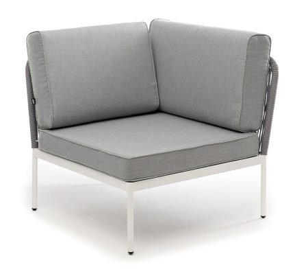 "Канны" угловой модуль плетеный из роупа