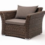 "Капучино" кресло из искусственного ротанга (гиацинт)