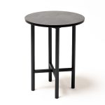 "Кипр" интерьерный стол из HPL круглый Ø30 H40