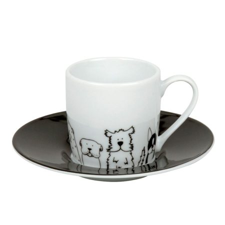 Koenitz Кофейная пара эспрессо "Забавные собаки"