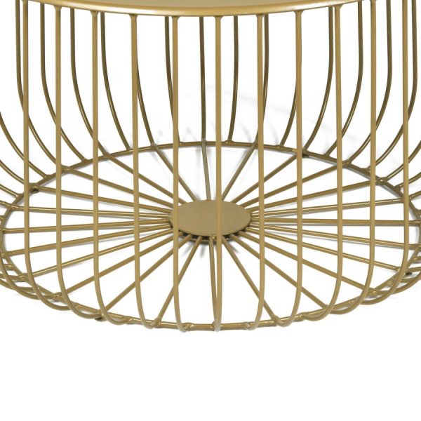 Кофейный столик Flat cage диаметр 65 — изображение 2